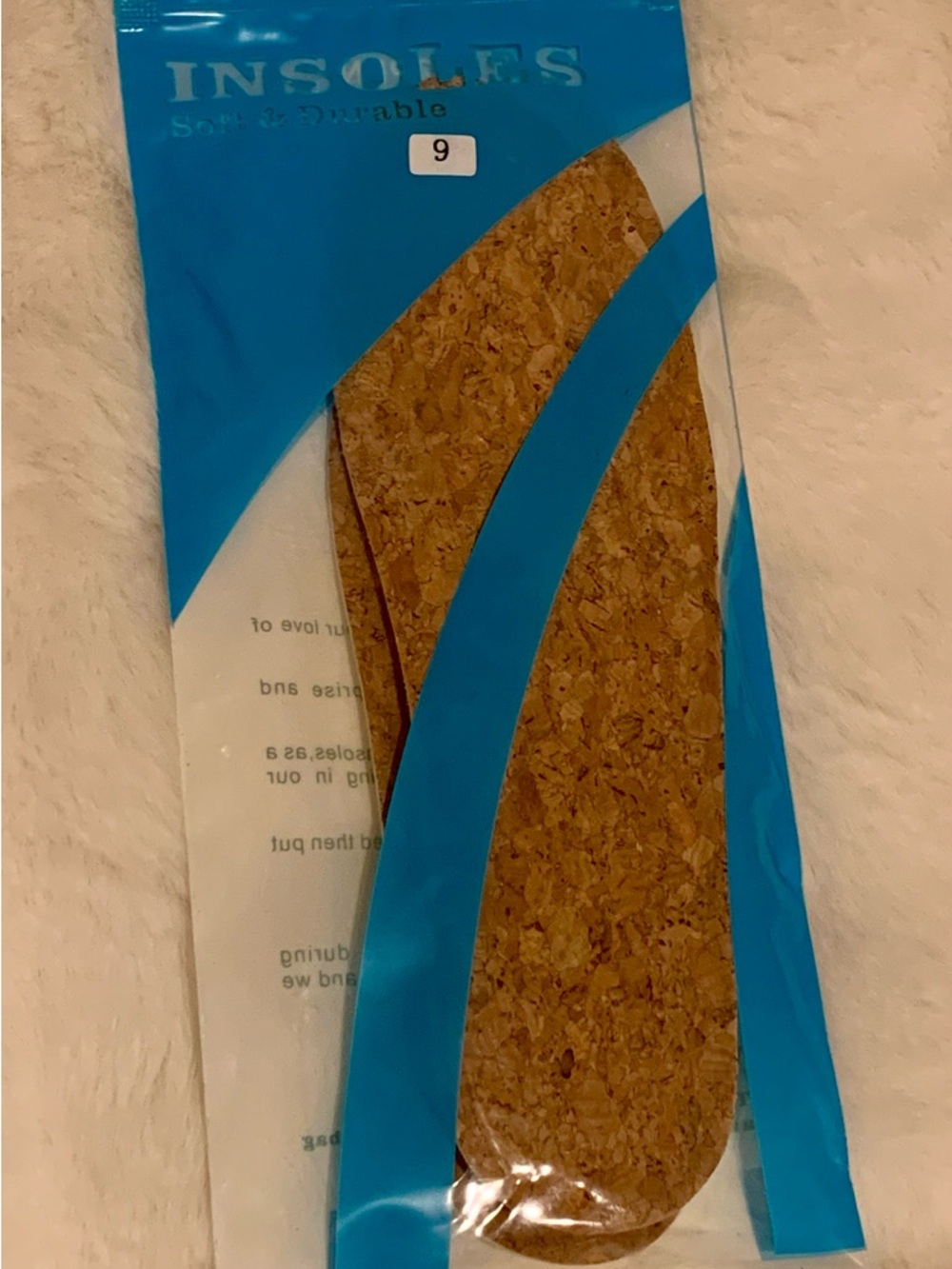 Cork Shoe Insoles